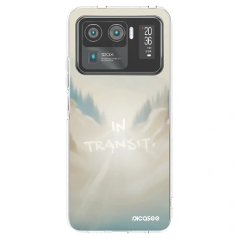 Picasee silikonový průhledný obal pro Xiaomi Mi 11 Ultra - IN TRANSIT