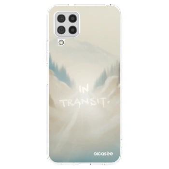 Picasee silikonový průhledný obal pro Samsung Galaxy A22 A225F 4G - IN TRANSIT