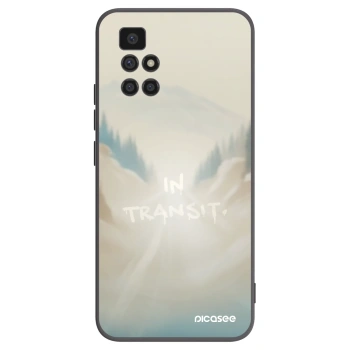 Picasee silikonový černý obal pro Xiaomi Redmi 10 - IN TRANSIT