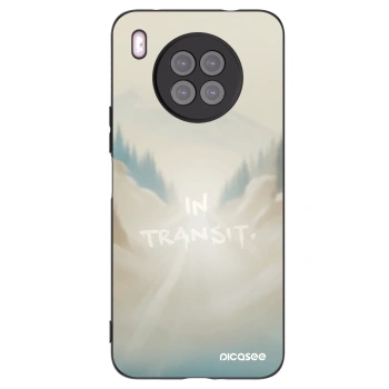Picasee silikonový černý obal pro Huawei Nova 8i - IN TRANSIT