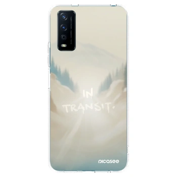 Picasee silikonový průhledný obal pro Vivo Y11s - IN TRANSIT