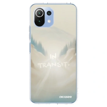 Picasee silikonový průhledný obal pro Xiaomi 11 Lite 5G NE - IN TRANSIT