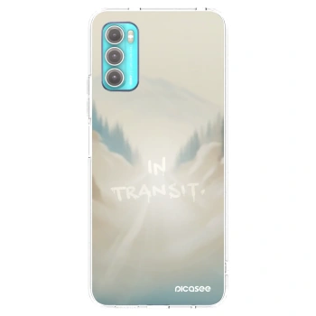 Picasee silikonový průhledný obal pro Motorola Moto G60 - IN TRANSIT