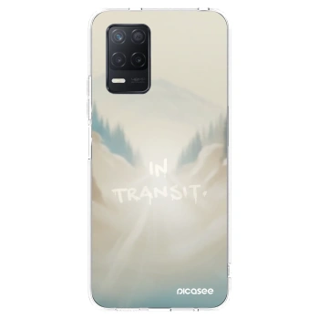 Picasee silikonový průhledný obal pro Realme 8 5G - IN TRANSIT
