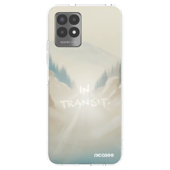 Picasee silikonový průhledný obal pro Realme 8i - IN TRANSIT