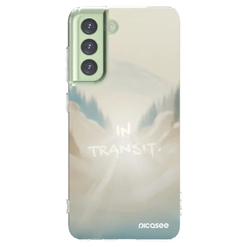 Picasee silikonový průhledný obal pro Samsung Galaxy S21 FE 5G - IN TRANSIT