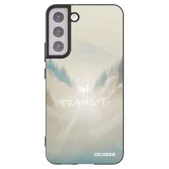 Picasee silikonový černý obal pro Samsung Galaxy S22+ 5G - IN TRANSIT