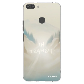 Picasee silikonový průhledný obal pro Huawei P Smart - IN TRANSIT