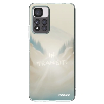 Picasee silikonový průhledný obal pro Xiaomi Redmi Note 11 Pro+ 5G - IN TRANSIT