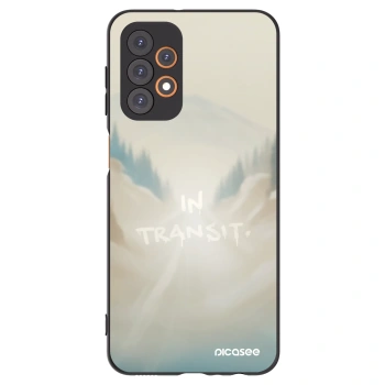 Picasee silikonový černý obal pro Samsung Galaxy A23 A236B 5G - IN TRANSIT