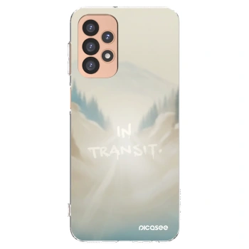 Picasee silikonový průhledný obal pro Samsung Galaxy A23 A236B 5G - IN TRANSIT