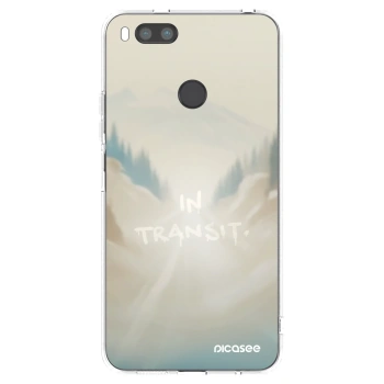 Picasee silikonový průhledný obal pro Xiaomi Redmi A1 - IN TRANSIT