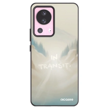 Picasee silikonový černý obal pro Xiaomi 13 Lite - IN TRANSIT