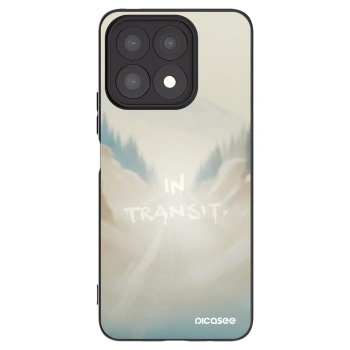 Picasee silikonový černý obal pro Honor X8a - IN TRANSIT