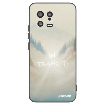 Picasee silikonový černý obal pro Xiaomi 13 - IN TRANSIT