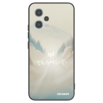 Picasee silikonový černý obal pro Xiaomi Redmi Note 12 5G - IN TRANSIT