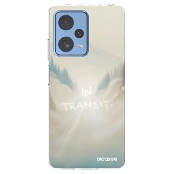 Picasee silikonový průhledný obal pro Xiaomi Redmi Note 12 Pro 5G - IN TRANSIT