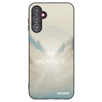 Picasee silikonový černý obal pro Samsung Galaxy A14 4G A145R - IN TRANSIT