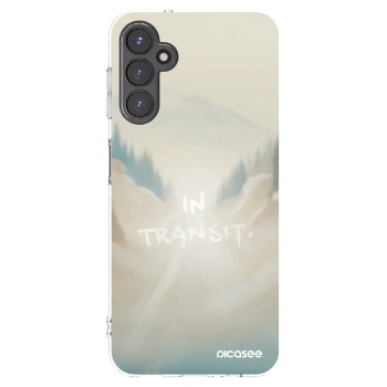 Picasee silikonový průhledný obal pro Samsung Galaxy A14 4G A145R - IN TRANSIT