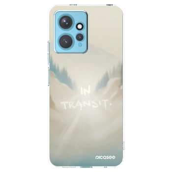Picasee silikonový průhledný obal pro Xiaomi Redmi Note 12 4G - IN TRANSIT