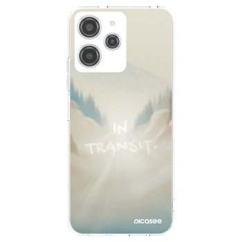 Picasee silikonový průhledný obal pro Xiaomi Redmi 12 4G - IN TRANSIT
