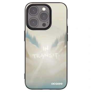 Picasee silikonový černý obal pro Apple iPhone 15 Pro - IN TRANSIT