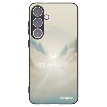 Picasee silikonový černý obal pro Samsung Galaxy S24+ S926B 5G - IN TRANSIT