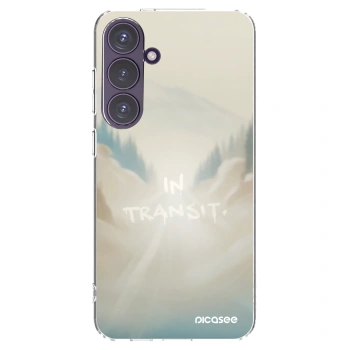 Picasee silikonový průhledný obal pro Samsung Galaxy S24+ S926B 5G - IN TRANSIT