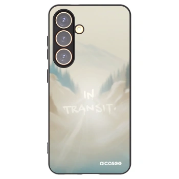 Picasee silikonový černý obal pro Samsung Galaxy S24 S921B 5G - IN TRANSIT
