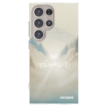 Picasee silikonový průhledný obal pro Samsung Galaxy S24 Ultra S928B 5G - IN TRANSIT