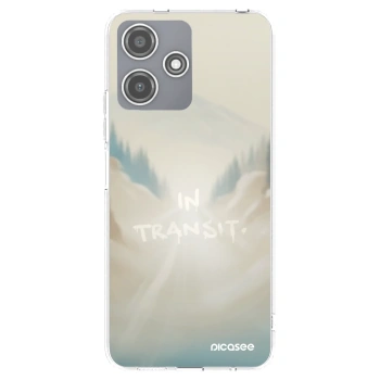 Picasee silikonový průhledný obal pro Xiaomi Redmi 12 5G - IN TRANSIT