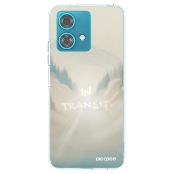 Picasee silikonový průhledný obal pro Motorola Edge 40 Neo - IN TRANSIT