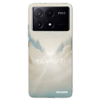 Picasee silikonový průhledný obal pro Xiaomi Poco X6 Pro - IN TRANSIT
