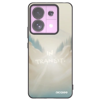Picasee silikonový černý obal pro Xiaomi Redmi Note 13 Pro 5G - IN TRANSIT