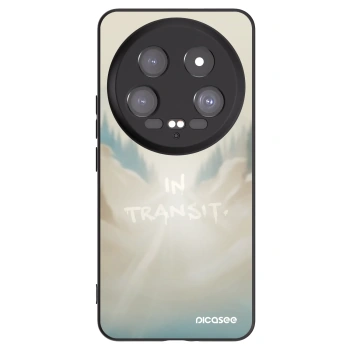 Picasee silikonový černý obal pro Xiaomi 14 Ultra - IN TRANSIT