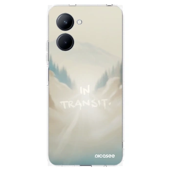Picasee silikonový průhledný obal pro Realme C33 (2023) - IN TRANSIT