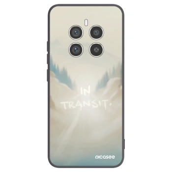 Picasee silikonový černý obal pro Realme 12 Pro 5G - IN TRANSIT