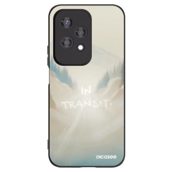 Picasee silikonový černý obal pro Honor 200 Lite - IN TRANSIT