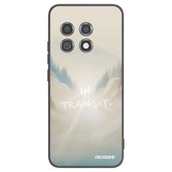 Picasee silikonový černý obal pro OnePlus 11 5G - IN TRANSIT