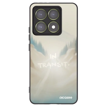 Picasee silikonový černý obal pro Xiaomi 14T - IN TRANSIT