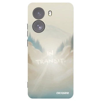 Picasee silikonový černý obal pro Xiaomi Poco X7 - IN TRANSIT