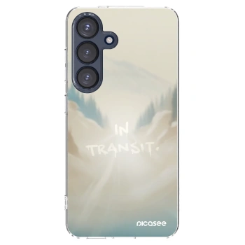 Picasee silikonový průhledný obal pro Samsung Galaxy S25 5G - IN TRANSIT