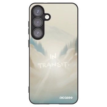 Picasee silikonový černý obal pro Samsung Galaxy S25+ 5G - IN TRANSIT