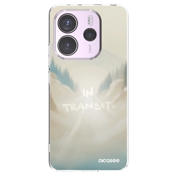 Picasee silikonový průhledný obal pro Xiaomi Redmi Note 14 4G - IN TRANSIT