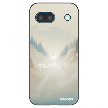 Picasee silikonový černý obal pro Google Pixel 8a - IN TRANSIT