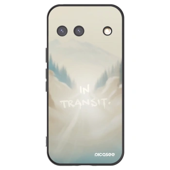 Picasee silikonový černý obal pro Google Pixel 9 - IN TRANSIT