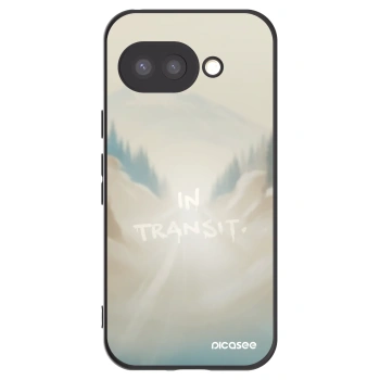 Picasee silikonový černý obal pro Google Pixel 9a - IN TRANSIT