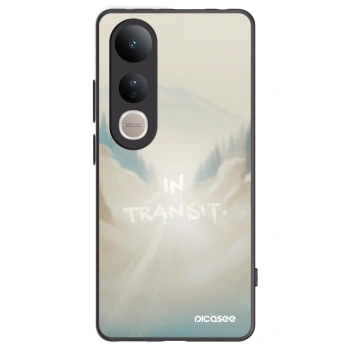 Picasee silikonový černý obal pro Vivo V50 Lite 5G - IN TRANSIT