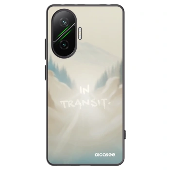 Picasee silikonový černý obal pro Xiaomi Poco F7 5G - IN TRANSIT