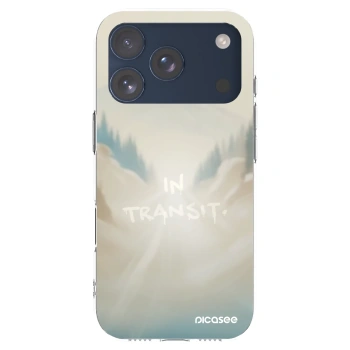 Picasee silikonový průhledný obal pro Apple iPhone 17 Pro - IN TRANSIT
